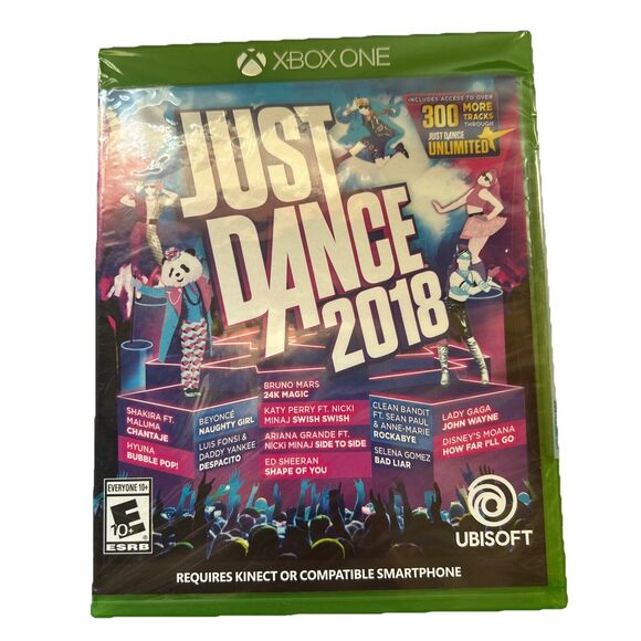 Just Dance 2018 (Microsoft Xbox One, 2018)  Brand‎ New Factory Sealed - Picture 1 of 3